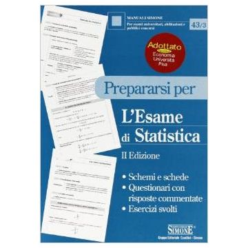 Prepararsi Per L'esame Di Statistica - Iodice C.  - Simone - 9788824492393
