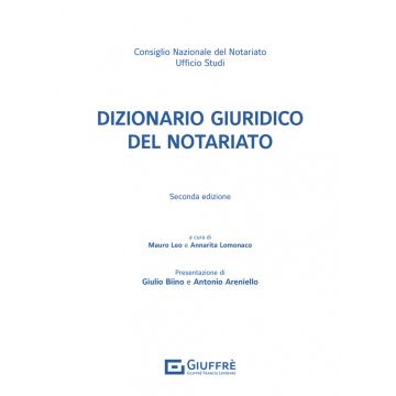 Dizionario giuridico del notariato