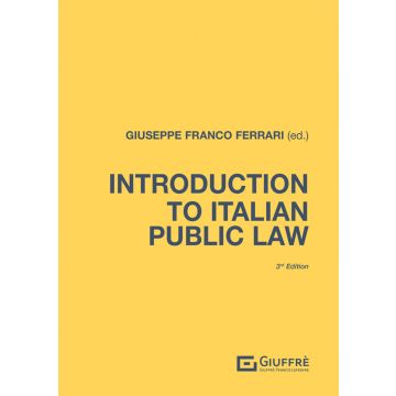 Introduction to Italian public law 3/ed. 2022