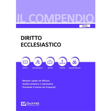Compendio di diritto ecclesiastico 2023