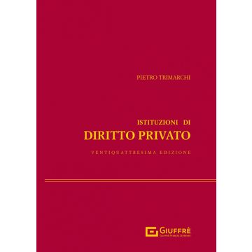 Trimarchi istituzioni di diritto privato giuffre