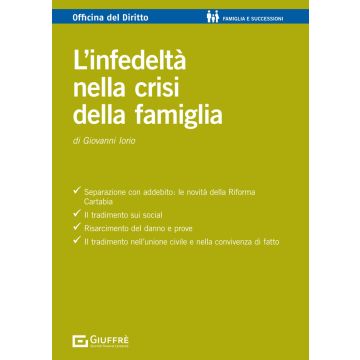 L'infedeltà nella crisi della famiglia (Giovanni Iorio - Giuffrè)