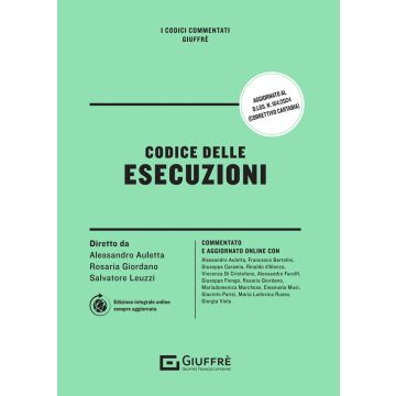 Codice delle esecuzioni 2025 (Codici Commentati)