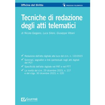 Tecniche di redazione degli atti telematici
