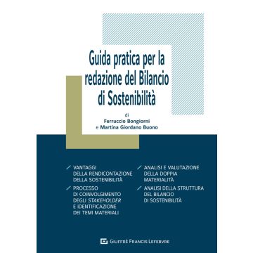 Guida pratica per la redazione del bilancio di sostenibilità (Bongiorni, Giordano - Giuffrè)