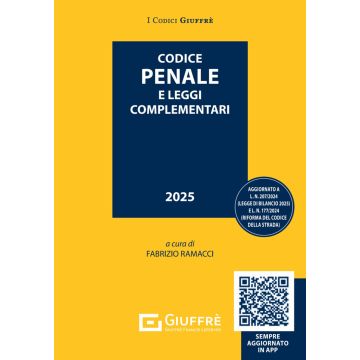 Codice Penale e leggi complementari 2025 (Codici Tascabili) Con QR Code