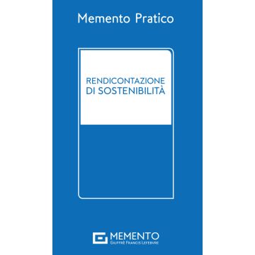 Memento pratico. Rendicontazione di sostenibilità 2025