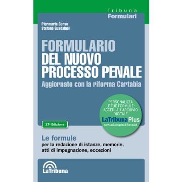Formulario del processo penale. Annotato con la riforma Cartabiagiurisprudenza. Con CD-ROM