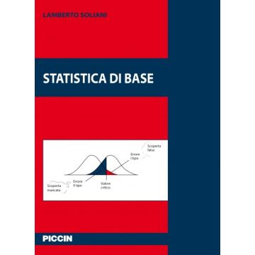 Statistica di base  Soliani Lamberto  Piccin Editore  9788829927463