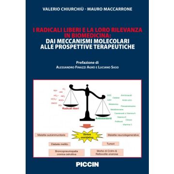 I Radicali liberi e la loro rilevanza in biomedicina. Dai meccanismi molecolari alle prospettive terapeutiche  Chiurchiù Valerio; Maccarrone Mauro  Piccin Editore  9788829927487