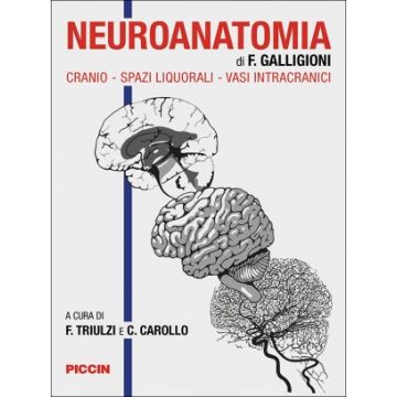 Neuroanatomia di F. Galligioni. Cranio, spazi liquorali, vasi intracranici