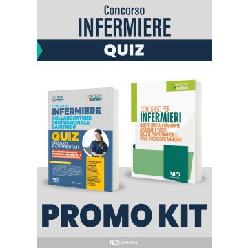 Kit concorso infermiere 2022: 3.000 quiz commentati e spiegati + Quesiti ufficiali realmente assegnati e svolti nelle prove pratiche e orali di concorsi analoghi. Con software di simulazione
