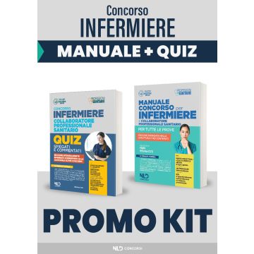 Kit concorso infermieri 2022: Manuale completo per tutte le prove dei concorsi per infermiere e collaboratore professionale sanitario + Infermiere 3.000 quiz commentati e spiegati. Con espansione online. Con software di simulazione