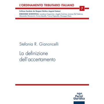La definizione dell'accertamento