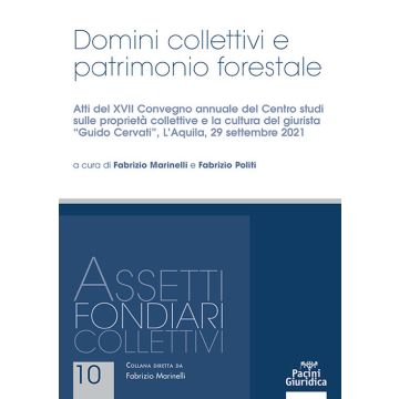 Domini collettivi e patrimonio forestale. Atti del XVII Convegno annuale del Centro studi sulle proprietà collettive e la cultura del giurista «Guido Cervati» (L'Aquila, 29 settembre 2021)