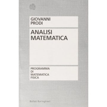 Analisi matematica Giovanni prodi bollati boringhieri