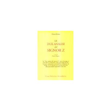 Le Due Analisi Del Signor Z  - Kohut Heinz; Paparo F.  - Astrolabio - 9788834009505