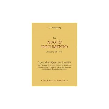 Nuovo Documento. Incontri (1928-1945) (un) - Uspenskij Petr D. - Astrolabio - 9788834009581