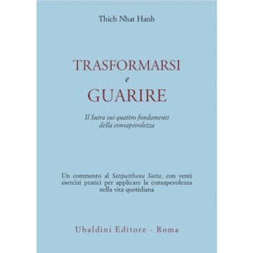 Trasformarsi E Guarire. Il Sutra Sui Quattro Fondamenti Della Consapevolezza - Nhat Hanh Thich - Astrolabio - 9788834010709