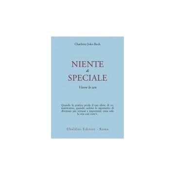 Niente Di Speciale. Vivere Lo Zen - Joko Beck Charlotte - Astrolabio - 9788834011416