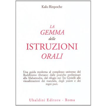 La Gemma Delle Istruzioni Orali  - Kalu (rinpoche) - Astrolabio - 9788834011515