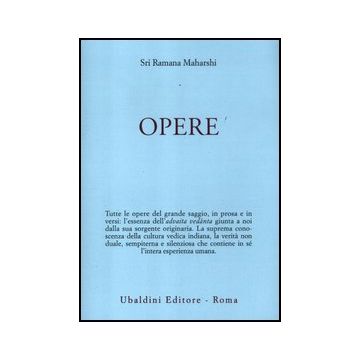 Opere - Ramana Maharshi; Mingotti M.  - Astrolabio - 9788834016244