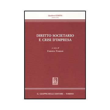 Diritto Societario E Crisi D'impresa - Tombari U.  - Giappichelli - 9788834847602