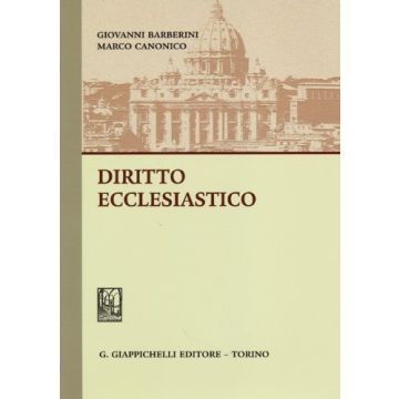 Diritto Ecclesiastico - Barberini Giovanni; Canonico Marco - Giappichelli - 9788834888889