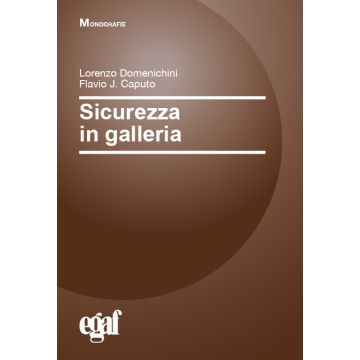 Sicurezza in galleria 3/ed. 2022 Analisi, progetto e verifica della sicurezza della circolazione nelle gallerie stradali (Domenichini, Caputo - Egaf)