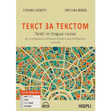 Tekst za tekstom. Testi in lingua russa. Per la preparazione all'esame di Stato e alla certificazione. Livello B1. Con CD Audio formato MP3
