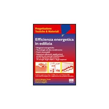 Efficienza Energetica In Edilizia - Diagnosi energetiche - Tecnologie ad alto rendimento - Fonti rinnovabili - Soluzioni efficienti, applicazioni pratiche ed esempi costi/benefici per la riduzione del consumo di energia degli edifici e degli impianti.    