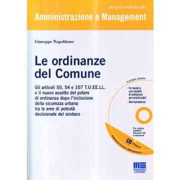 Le Ordinanze Del Comune. Con Cd-rom 