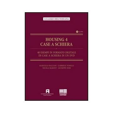Housing 4. Case A Schiera. Con Cd-rom