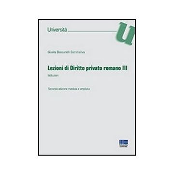 Lezioni Di Diritto Privato Romano III