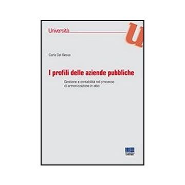 I Profili Delle Aziende Pubbliche - Gestione e contabilità nel processo  di armonizzazione in atto