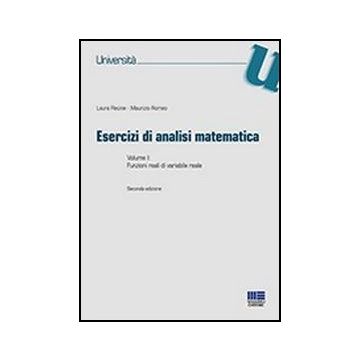 Esercizi Di Analisi Matematica Funzioni Reali Di Variabile Reale