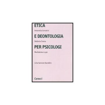 Etica E Deontologia Per Psicologi