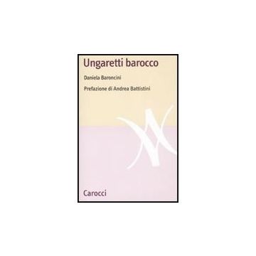 Ungaretti Barocco