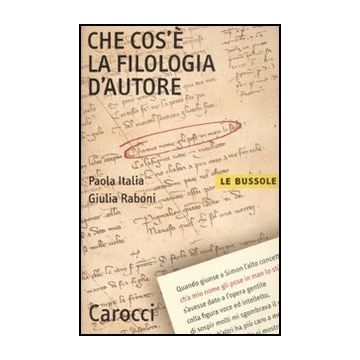 Che Cos'e' La Filologia D'autore