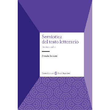 Semiotica del testo letterario. Teoria e analisi  Panosetti Daniela  Carocci  9788843075287