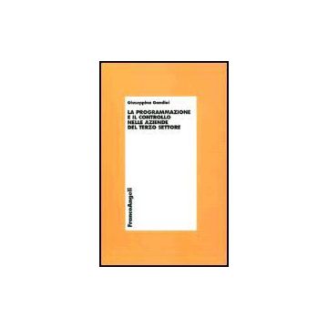 La Programmazione E Il Controllo Nelle Aziende Del Terzo Settore  - Gandini Giuseppina - Franco Angeli - 9788846454294