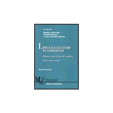 Lingue E Culture In Contatto. L'italiano Come L2 Per Gli Arabofoni - Vedovelli; Massara; Giacalone Ramat - Franco Angeli - 9788846455598
