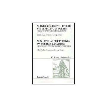 Nuove Prospettive Critiche Sul Leviatano Di Hobbes - Foisneau; Wright - Franco Angeli - 9788846455611