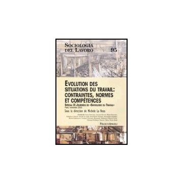 Evolution Des Situations Du Travail: Contraintes, Normes Et Competences. Special 9ª Journees De Sociologie Du Travail - La Rosa - Franco Angeli - 9788846460639