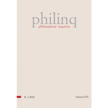 Philinq. Philosophical inquiries (2022). Vol. 1