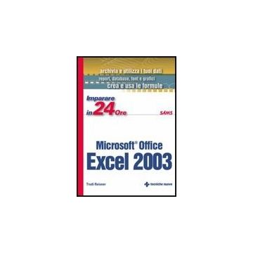 Imparare Excel 2003 In 24 Ore