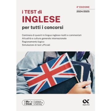 I test di inglese per tutti i concorsi. Ediz. MyDesk. Con Contenuto digitale per download e accesso on line [Alpha test]