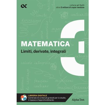 Matematica. Con estensioni online. Vol. 3: Limiti, derivate, integrali [Ferrara - Alpha test]
