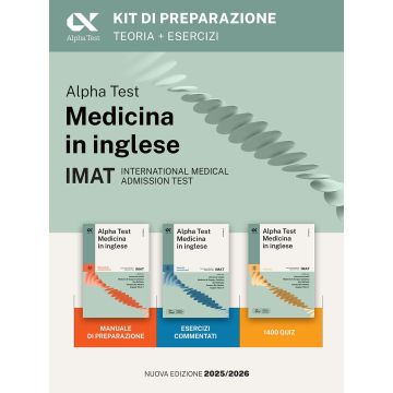 Alpha Test. Medicina in inglese. IMAT international medical admission test. Kit di preparazione. Ediz. MyDesk. Con Contenuto digitale per download e accesso online
