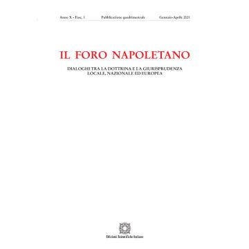 Il Foro napoletano (2021). Vol. 1